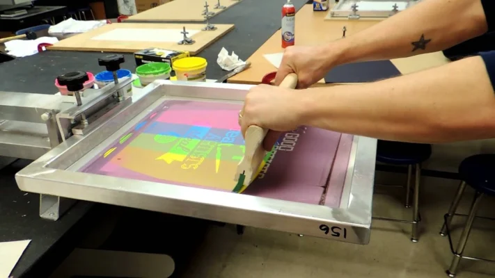 สกรีนซิลค์สกรีน (Silk Screen)