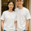 เสื้อโอเวอร์ไซส์สีขาว