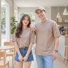 เสื้อโอเวอร์ไซส์สีนู้ด