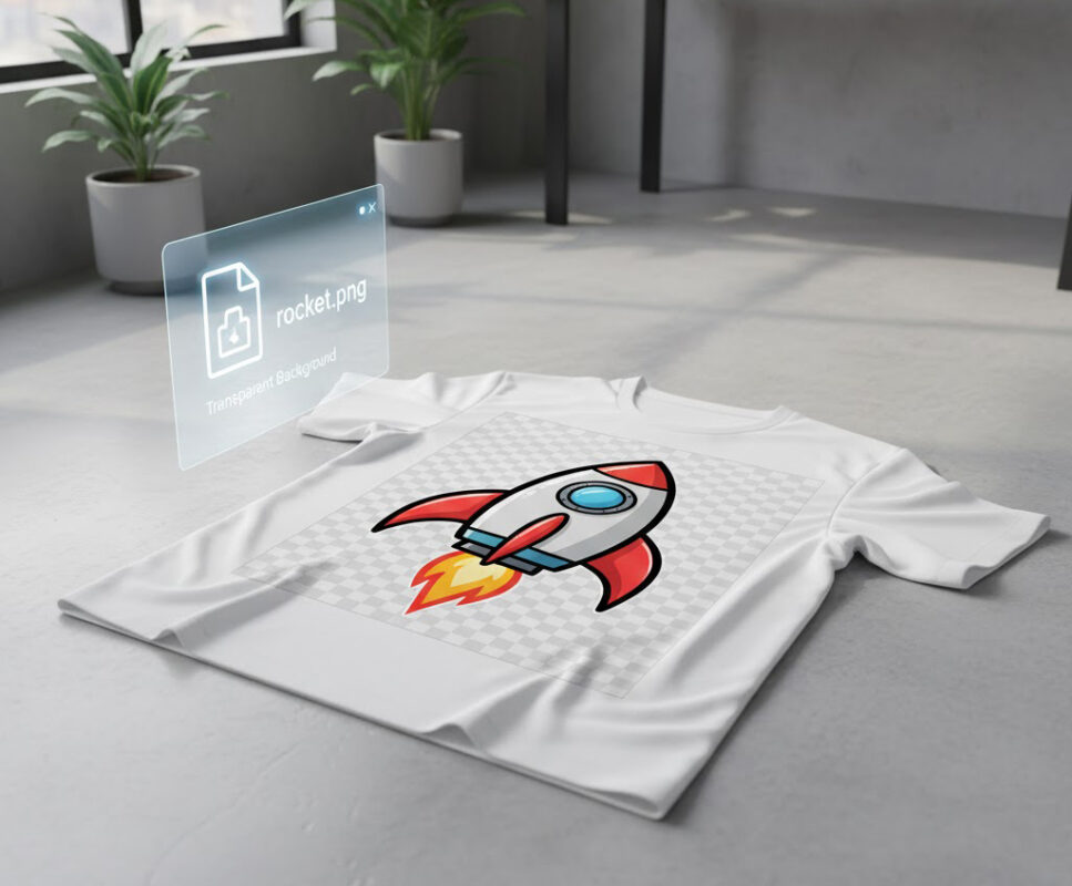 สกรีนเสื้อ 1 ตัว ใช้ไฟล์อะไร