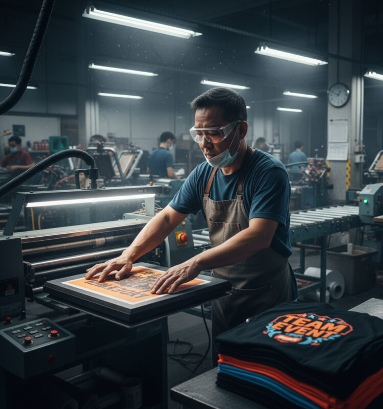 สกรีนเสื้อด่วน รอรับเลย