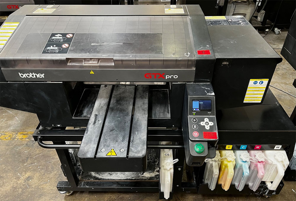 ต้นทุนเครื่อง Brother GTX ทำเสื้อ 1 ตัว