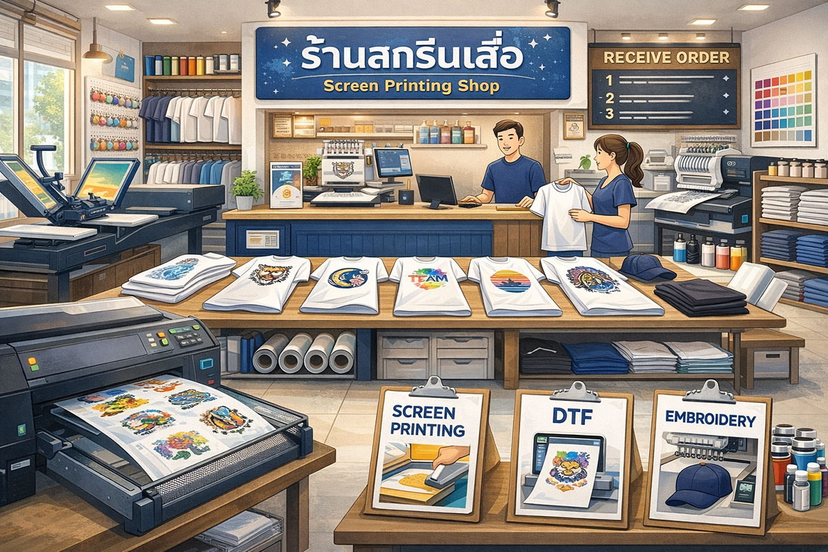 ร้านสกรีนเสื้อใกล้ฉันที่มีรีวิวดีสุด