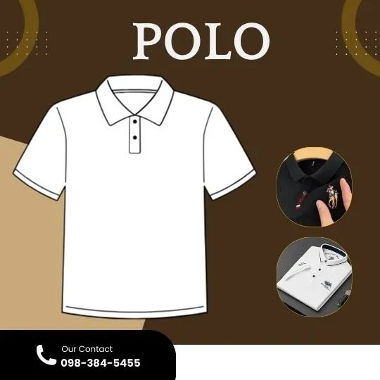 ปักเสื้อโปโล