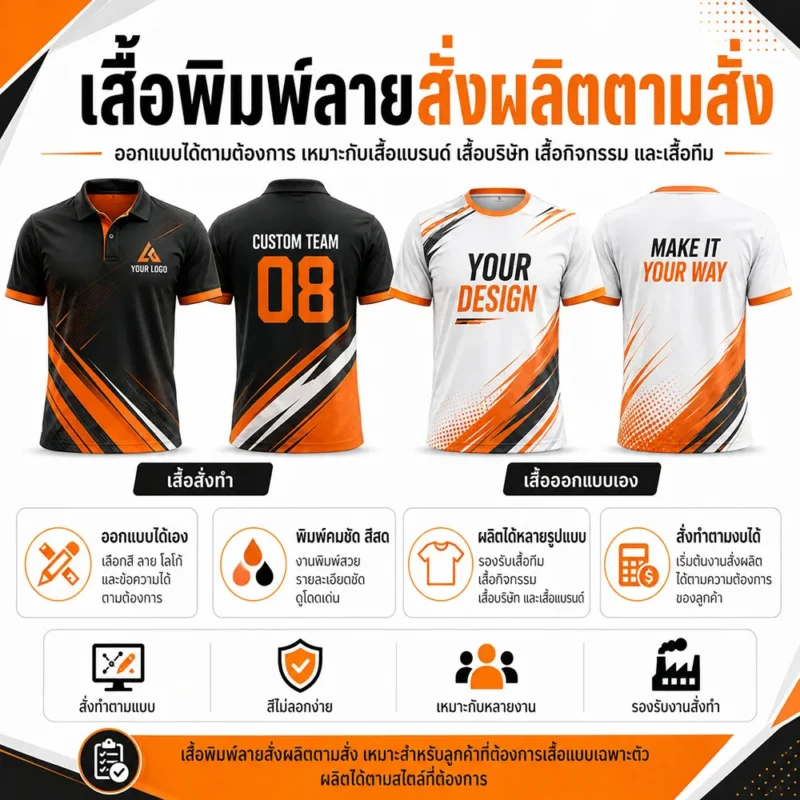 เสื้อสั่งผลิตตามสั่ง
